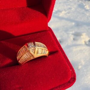 14k natural vintage ring